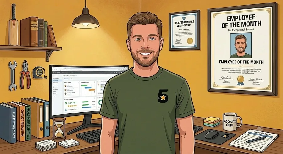 Tom — Founder & Account Director at 5 Star Tradie